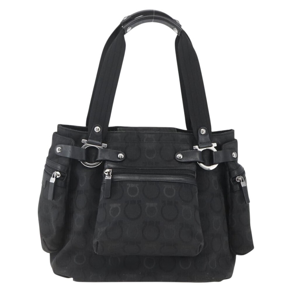 Salvatore Ferragamo Gancini Tote Nylon